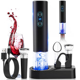 Otuseta abre vino eléctrico con gran capacidad de batería, perfecto para fiestas.