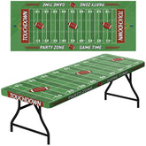 Oudain cubierta para mesa de fútbol 6 pies con diseño de campo para fiestas.
