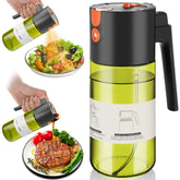 OURCABECUE atomizador 2 en 1 para rociar y verter aceite con uniformidad