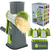 Ourokhome gratera queso rotatoria: rallado uniforme para tus recetas