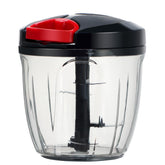 Ourokhome procesador manual 900ml en negro para uso diario en la cocina