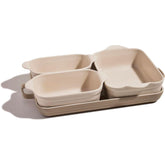 Our Place Bakeware Set plancha-estufa cerámica, dorado uniforme para desayunos y comidas.