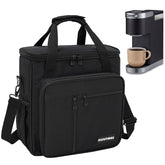 OUUTMEE bolsa de cafetera compatible con Keurig K-Mini, transporte seguro en viaje