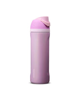 Owala FreeSip First Crush vista frontal mostrando color y capacidad, práctico para el día a día