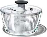 OXO Good Grips Glass Salad Spinner tazón de vidrio claro para servir ensaladas