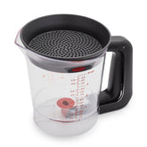 OXO Good Grips Good Gravy: tapa removible para filtrar grasa en salsas