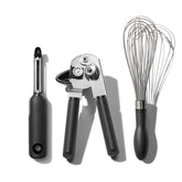 OXO Good Grips Pelador Giratorio con hoja de acero japonés para cortes precisos.