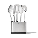OXO Good Grips set de utensilios en acero inoxidable para cocinar con estilo