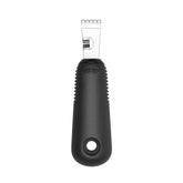 OXO Good Grips Rallador de cítricos con canal, para rallar y decorar fácilmente.