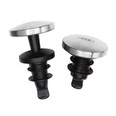 Tapón expansible de OXO SteeL para sellar la frescura del vino.