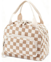 OYLOLA bolsa de almuerzo para mujer con diseño fresa y cereza, ideal para uso diario.