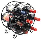 PAG soporte para botellas 7, vista frontal, solución elegante para organizar la cocina