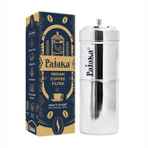 PAJAKA cafetera filtrado indio: experiencia tradicional en casa.