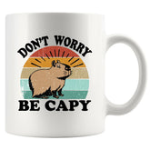 Panvola Taza capibara con diseño divertido para comenzar el día.