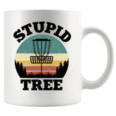 Panvola Taza cerámica con tema árbol tonto, ideal para desayunos con humor.