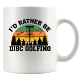 Taza Panvola de golf de disco, regalo perfecto para amantes del café y el deporte.