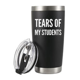 Panvola vaso Lágrimas de mis estudiantes, aislado ideal para bebidas calientes o frías.