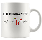 Panvola Ya es lunes: taza cerámica 11 onzas ideal para comenzar el día con humor