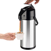 Paracity Airpot con doble bomba para servir rápido en eventos.