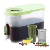 PARBEE cafetera infusión fría 1 galón con filtro ultrafino para café suave.