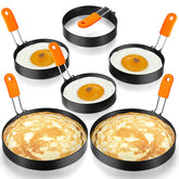 Patelai anillos huevos 4 pulgadas para desayunos prolijos y fáciles