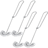 Batidor Patelai escandinavo espiral plano de 10 pulgadas para mezclar de forma uniforme.