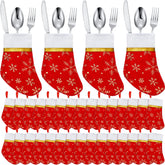 Calcetines mini Patelai para cubiertos, tamaño 5,51 pulgadas, organizan la mesa.