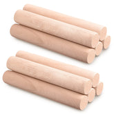 Rodillo Patelai de madera pequeño para masa, ideal para repostería casera.