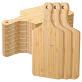 Patelai tabla de corte de bambú con asa para pan y quesos