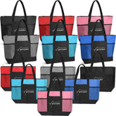 Paterr bolsa tote de agradecimiento con malla, ideal para obsequios al personal