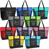 Paterr bolsa tote cristiana, juego de 10 para iglesia y estudio.