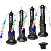 PATIOSIR abanico de comida con diseño de palacio para presentación atractiva.