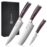 PAUDIN cuchillo chef de 8 pulgadas con filo ultra afilado para cortes precisos