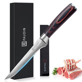 PAUDIN Cuchillo Deshuesar 6 Pulgadas, hoja afilada para deshuesar carne con precisión