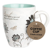 Taza Pavilion para tía con diseño floral, ideal para café diario