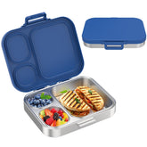 Pawtong bento con 3 compartimentos para niños, porciones equilibradas para el día escolar.