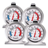 Termómetro PECULA para refrigerador con dial grande facilita lectura.
