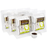 Perfect Pod EZ-Cup 2.0: empaque visible para filtros de papel.
