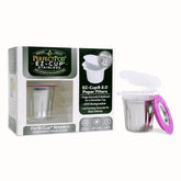 EZ-Cup Perfect Pod en acero inoxidable para café fresco y reutilizable.