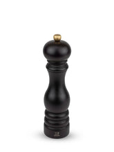 Molinillo Peugeot Paris con acabado chocolate y madera de haya, molienda precisa para sabores equilibrados.