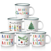 Taza Pickmesh con cascanueces, ideal para chocolate caliente y reuniones festivas.