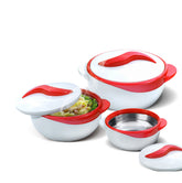 Pinnacle ollas aisladas con tapa mantienen caliente la comida para reuniones.