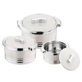 Pinnacle Thermoware: set de 3 piezas mantiene el calor para comidas caseras durante horas.