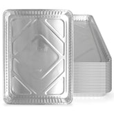 PLASTICPRO bandejas de aluminio descartables para hornear galletas y facilitar la limpieza