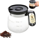 PMLQZA taza cristal 16oz forma olla cafe para verter con estilo