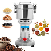 Poakkus molinillo-grano-750g-motor-2000w, ideal para moler granos rápidamente.