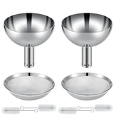 Potchen aerador-vino duo embudo mejora aroma al servir.