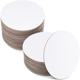 Potchen tablero circular para pastel con acabado laminado que evita absorción de grasa.