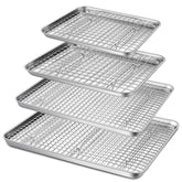 P&P CHEF Bandeja 16x12: cocción uniforme para porciones grandes