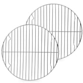 Rejilla circular de P&P CHEF de 10-5 pulgadas para enfriar alimentos de forma uniforme.